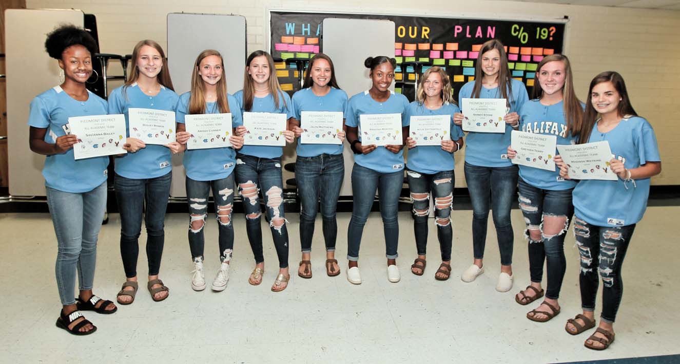 JV SOFTBALL ALL ACADEMIC